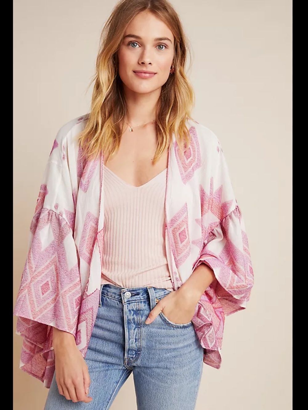 Anthropologie Jacinda Cropped Cardigan Size O/S
